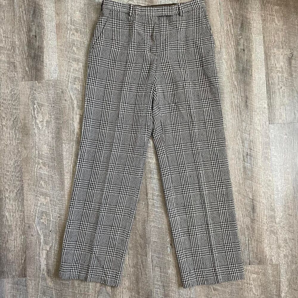Armani Women's Tan and Brown Trousers